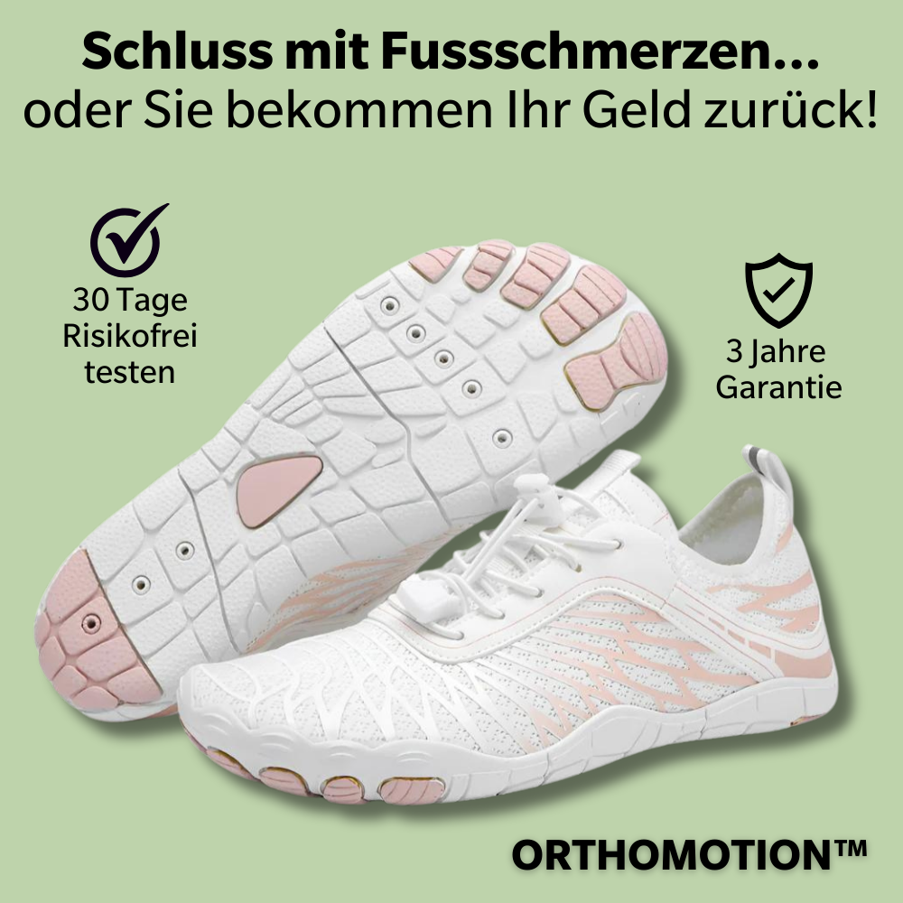 ORTHOMOTION™ - Orthopädische, rutschfeste Barfußschuhe