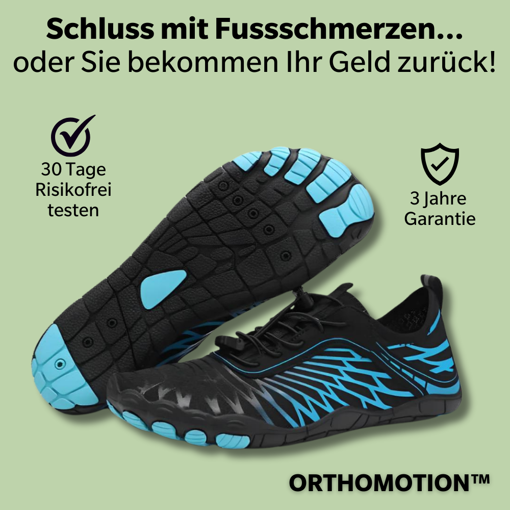 ORTHOMOTION™ - Orthopädische, rutschfeste Barfußschuhe