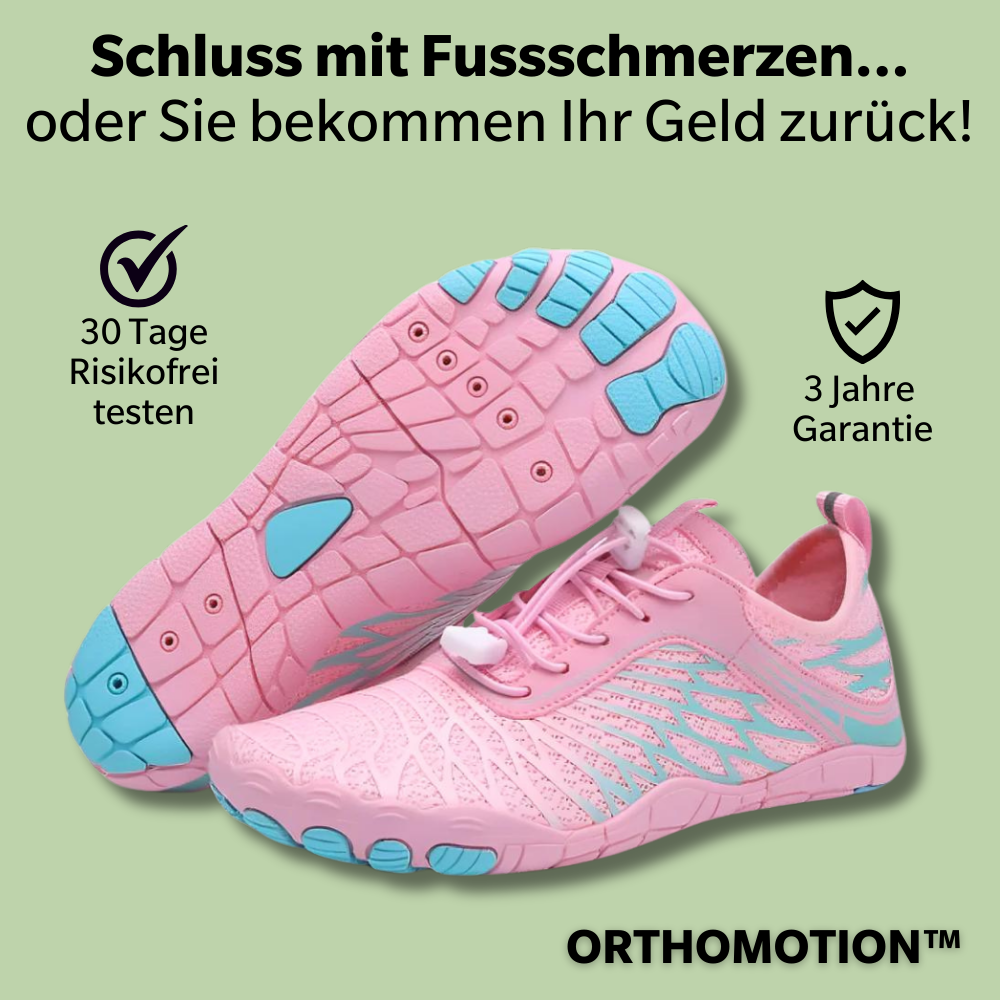 ORTHOMOTION™ - Orthopädische, rutschfeste Barfußschuhe