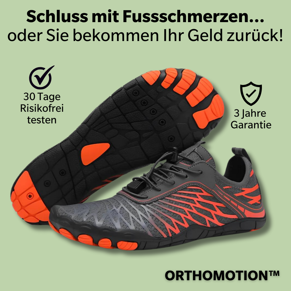 ORTHOMOTION™ - Orthopädische, rutschfeste Barfußschuhe