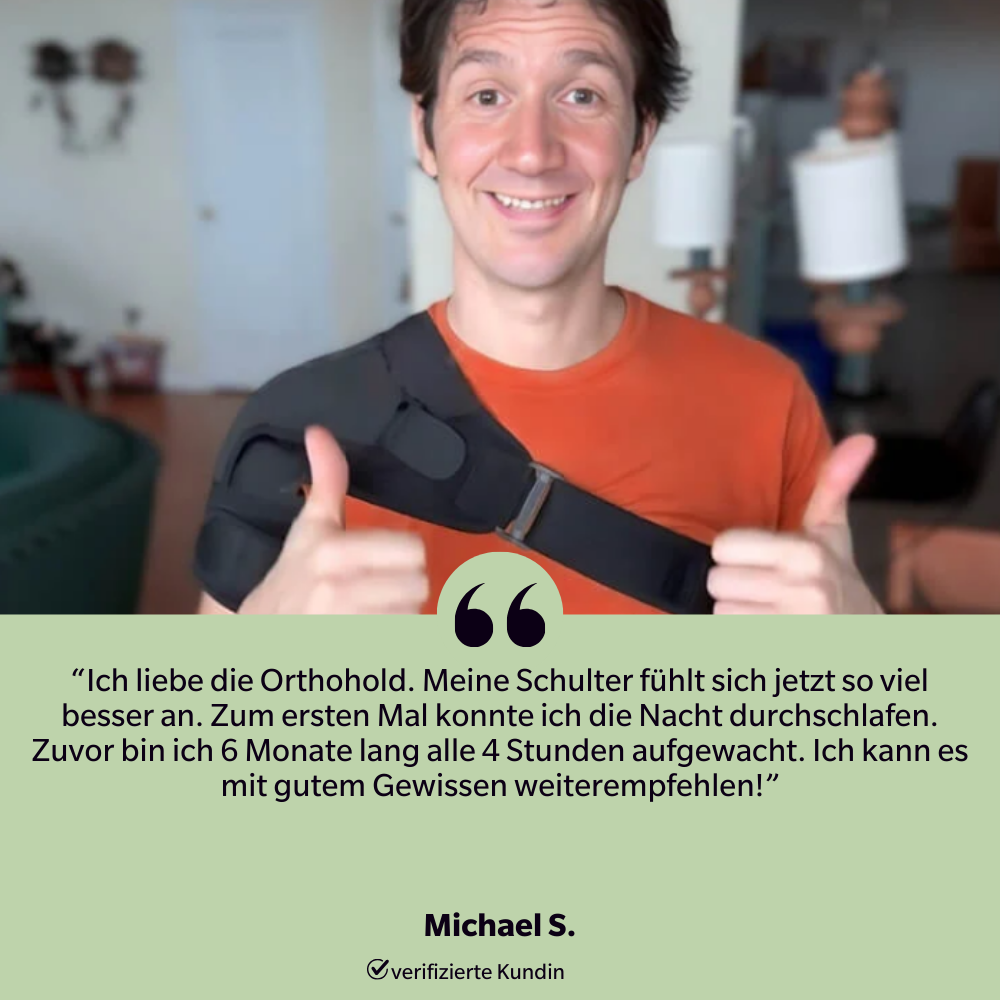 ORTHOHOLD™ - Schnelle, natürliche Linderung von Schulterschmerzen