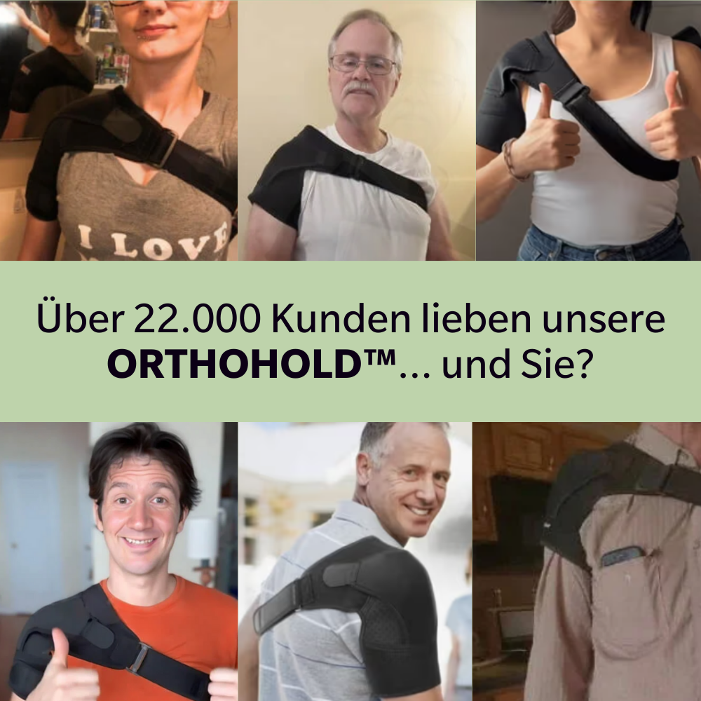 ORTHOHOLD™ - Schnelle, natürliche Linderung von Schulterschmerzen