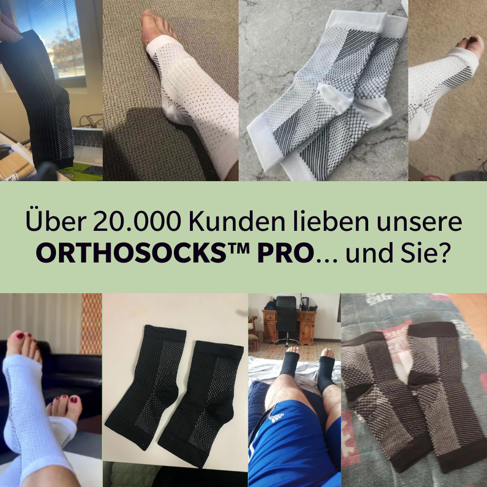 ORTHOSOCKS™ PRO zehenfreie orthopädische Kompressionssocken